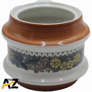 Goebel Sugar Bowl  Dish Oeslauer Manufactured Bavaria West Germany Burgund 506/3